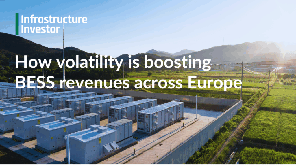 How volatility is boosting BESS revenues across Europe